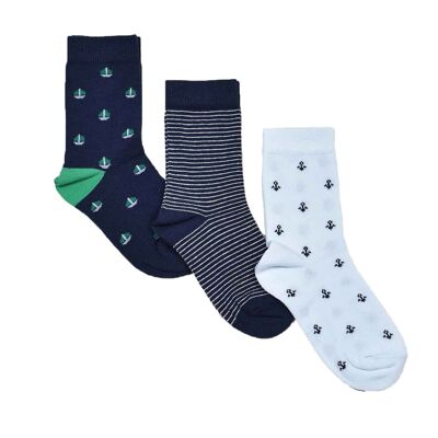 Sailor Socks Navy Blue