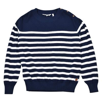 Pierre Breton Sweater Navy