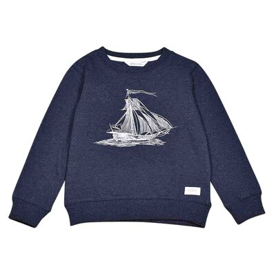 Ruben Sweater Navy Ship