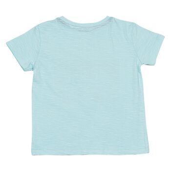 T-shirt Louie Turquoise Clair 2