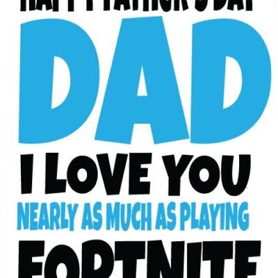 Fortnite - Father's day card - F52