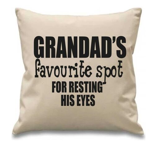 Grandad's favourite spot for resting his eyes - CUSH07