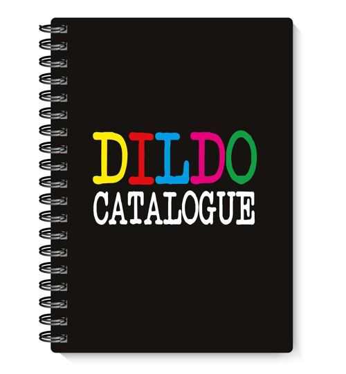 Novelty Notebook and pen Dildo catalogue NB01