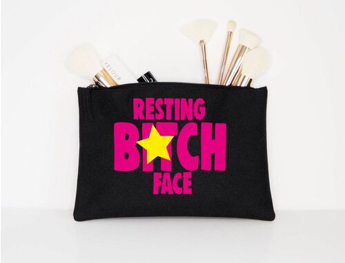 Cosmetic bag Resting Bitch Face CB04