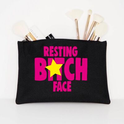 Cosmetic bag Resting Bitch Face CB04