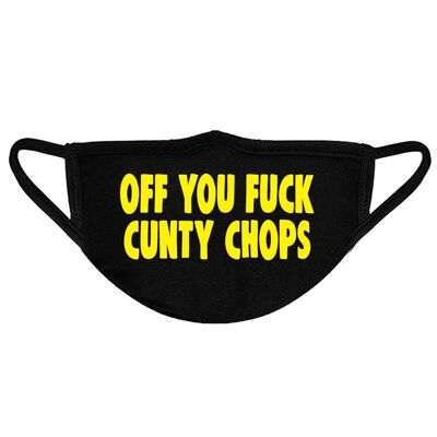 Maschera per il viso OFF YOU FUCK CUNTY CHOPS FM06