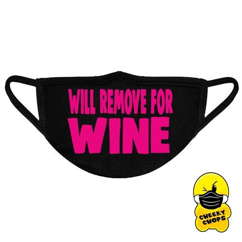 Facemask will remove for wine FM31
