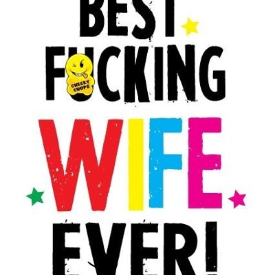 Best Wife - Anniversary Card - A5