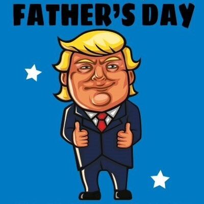Donald Trump - Hagamos que el día del padre vuelva a ser grandioso - Tarjeta del día del padre - F68