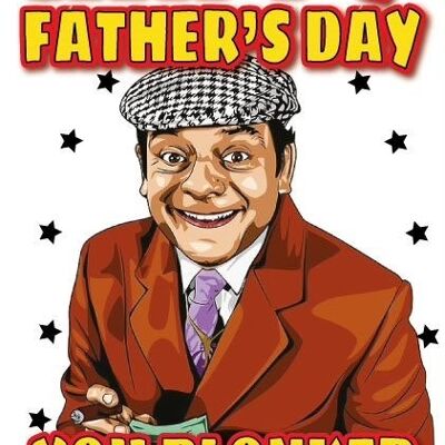 Del Boy Only Fools & Horses – Happy Father’s day you plonker – Vatertagskarte – F67