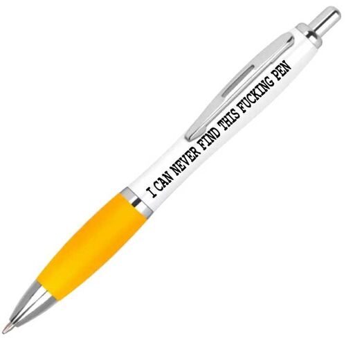 Funny Rude pens I CAN NEVER FIND THIS FUCKING PEN Novelty Office Stationary PEN56