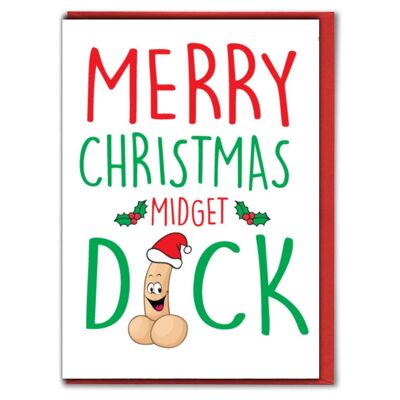 Midget D*ck - Christmas Card - XM04