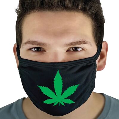 Facemask Marijuana Plant fm62