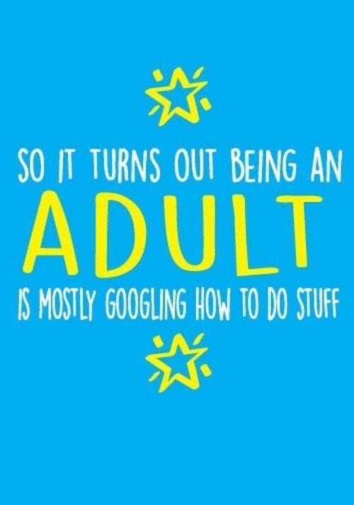 So it turns out being and adult is mostly googling how to do stuff - Birthday Cards -BC24