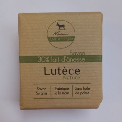 Organic donkey milk soap Lutèce Nature All skin types - 100g