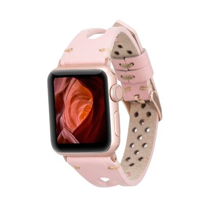 DelfiCase Cardiff Quinn Watch Band for Apple Watch & Fitbit Versa/Sense - Pink