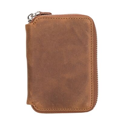 Elvis Leather Wallet - Brown