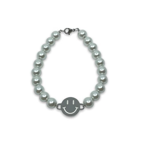 Smiley pearl bracelet_