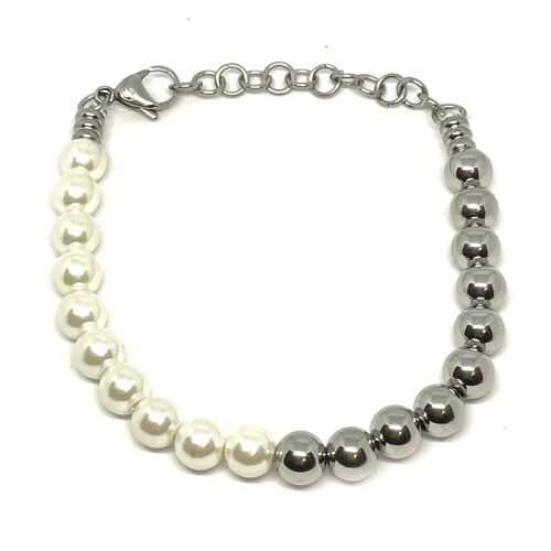 Two-faced pearl bracelet_