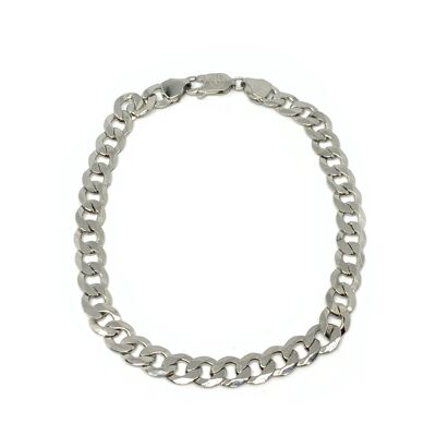 Sterling silver cuban bracelet_