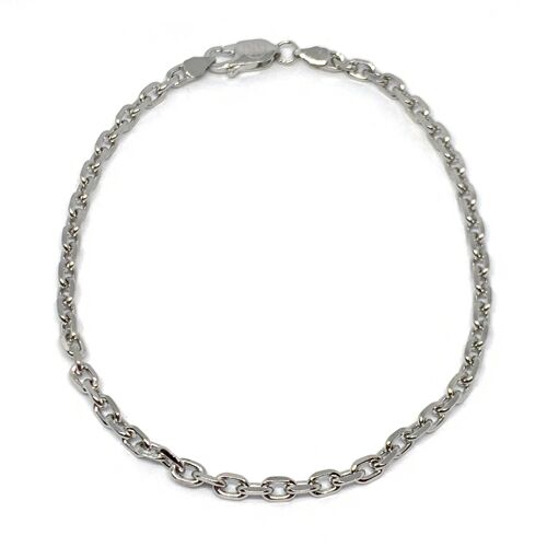 Sterling silver odin link bracelet_