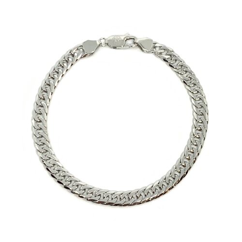Sterling silver interlocking bracelet_