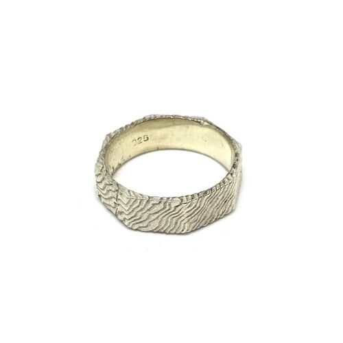 Sterling silver nut ring_