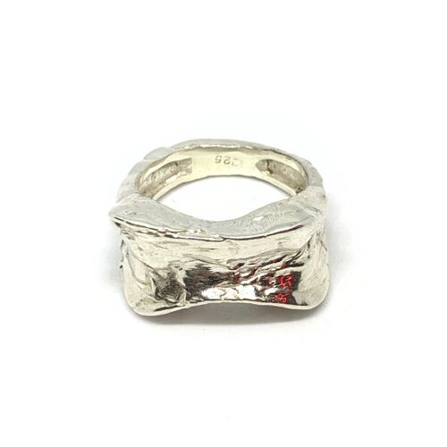 Sterling silver stone ring_
