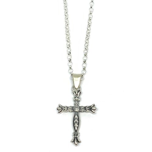 Croix necklace_