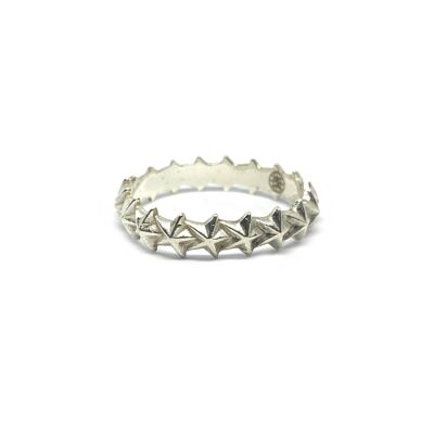 Sterling silver star ring_