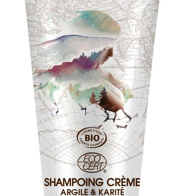 Shampoing Crème Argile & Karité BIO 200G