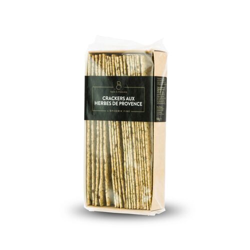Crackers aux Herbes de Provence - 130 g - (format allongé)