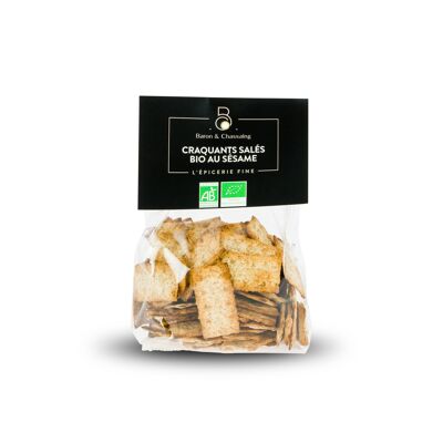 Organic Sesame Crackers - 150 g - AB *