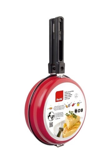 IBILI - Poêle à omelette aux pommes de terre Vénus, 24 cm, Aluminium, Antiadhésive 4
