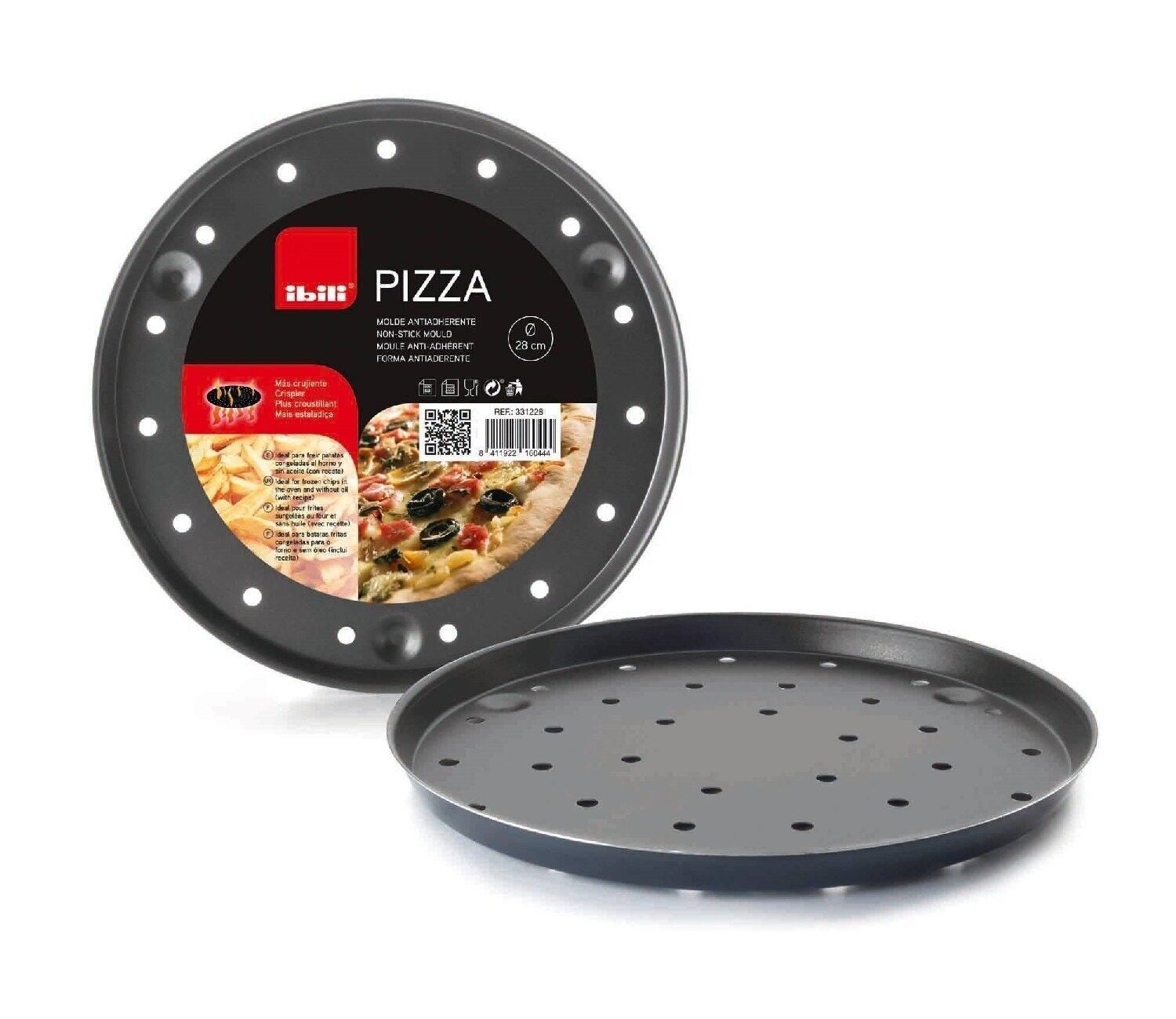 IBILI - Crispy blaue Pizzaform 32 cm