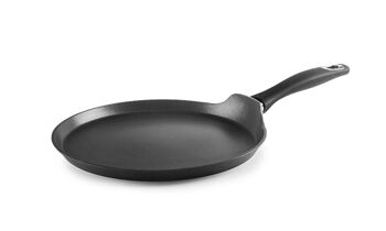 IBILI - Nouvelle crêpera induplus, 28 cm, Aluminium, Antiadhésive, Convient pour induction 2