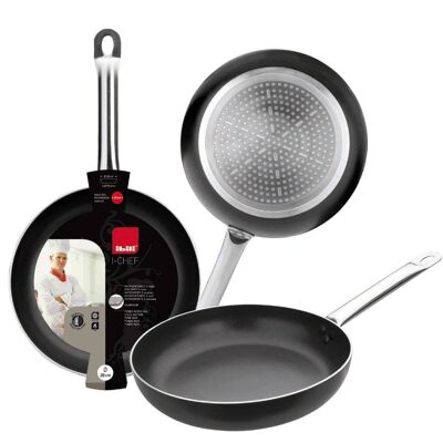 IBILI - i-chef frying pan, 22 cm, aluminum, non-stick, suitable for induction