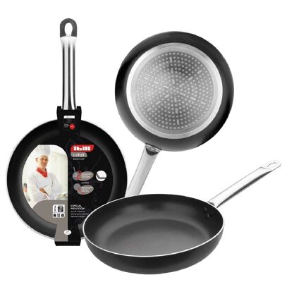 IBILI - i-chef frying pan, 36 cm, Aluminum, Non-stick, Suitable for induction