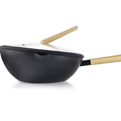 IBILI - Luxe wok with lid 30 cm