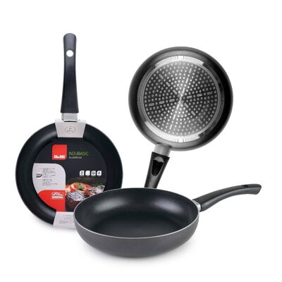 IBILI - Indubasic frying pan, 20 cm, Aluminum, Non-stick, Suitable for induction