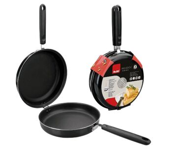 IBILI - Mini poêle à omelette de pommes de terre Indubasic, 14 cm, Aluminium, Antiadhésive, Convient pour induction 5