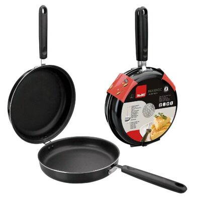 IBILI - Indubasic potato omelet frying pan, 24 cm, Aluminum, Non-stick, Suitable for induction