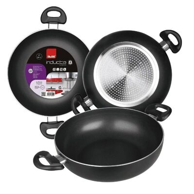 IBILI - Deep frying pan with 2 induction handles 24 cm