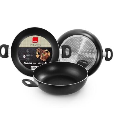 IBILI - Deep frying pan with 2 induction handles 30 cm