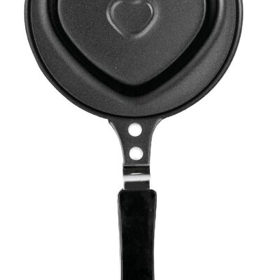 IBILI - Mini heart moka pan, Steel, Non-stick, Suitable for induction