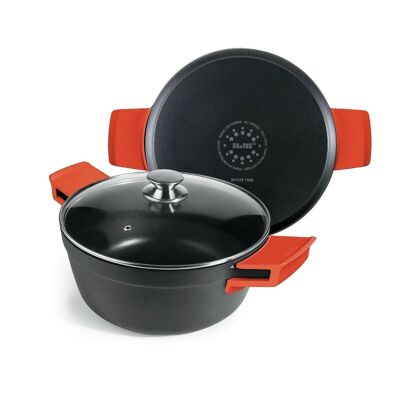 IBILI - Casserole with lid excellent titanium 28