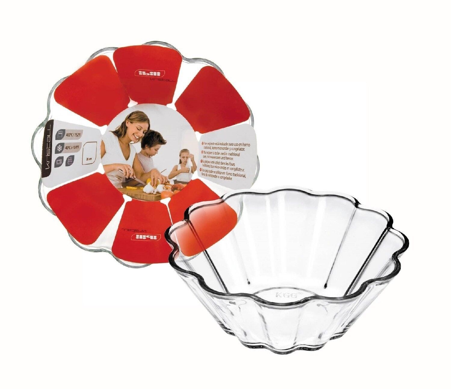 IBILI - Flanella riccia Kristall 20x8 cm