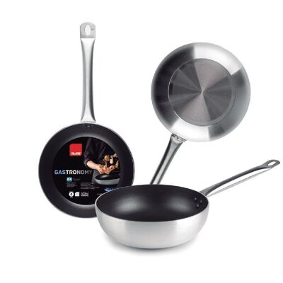IBILI - Deep frying pan with handle and handle gastronomy 32