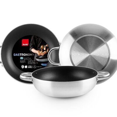 IBILI - Deep frying pan with 2 handles gastronomy 28