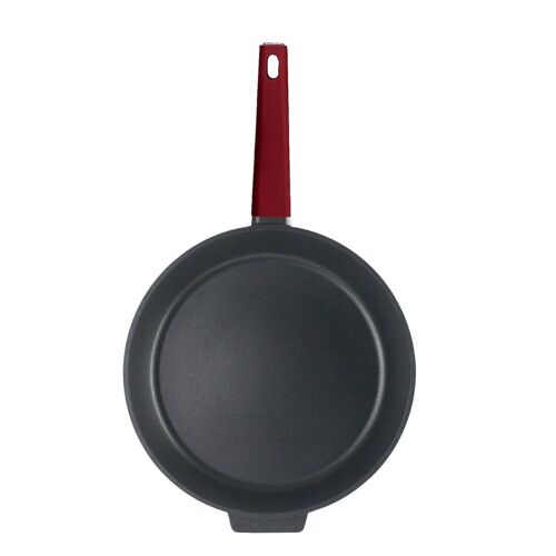 IBILI - Sarten classe titanium, 30 cms, Aluminio, Antiadherente quantanium, Apta para induccion